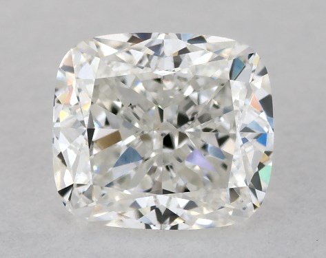 GIA 1.00 Carat H-VS1 Good Cut Cushion Modified Natural Diamond